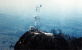 Comcel Site on top of Normally Inaccesible Mountain-Top