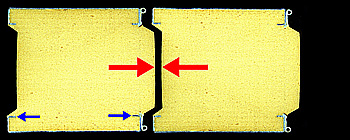 Panel Tongue and Groove Compress Precisely to create The Tightest Joint Available