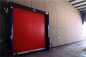 Minute-Man High Speed Fabric Roll-Up Door -- Gmez Palacios, Mxico
