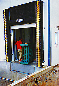 Dock Seal and Dock Leveler for Ice Cream Distribution center in Panama