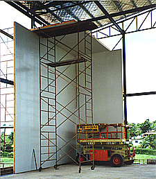 Star of Assembly of 5" Bally Panels for Unisola Panama -28C Storage Freezer