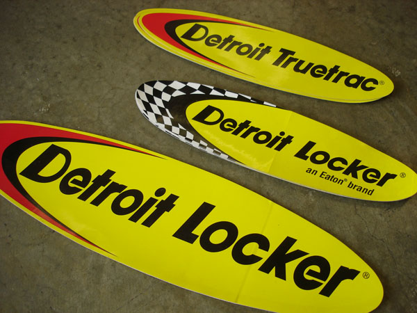 Detroit Locker Decal - 11"