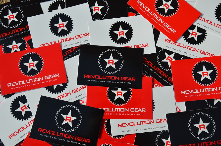 Revolution Gear Decals