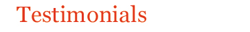 Testimonials