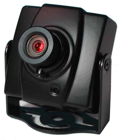 2PK of CCTV Metal Mini Box Spy Camera Housing with 3.6 mm Lens
