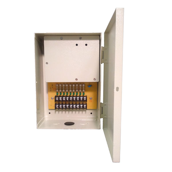 9 Outputs 9A DC 12V Power Distribution Box