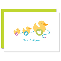 Baby Ducks Notecard