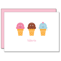 Ice Cream Notecard