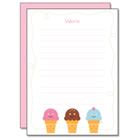 Ice Cream Notesheet
